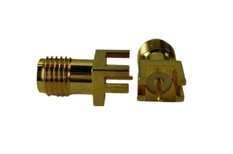 插孔用於 PCB 安裝的 SMA 轉接頭-用於邊緣安裝的 SAM161-RP 插孔｜SMA插孔連接器