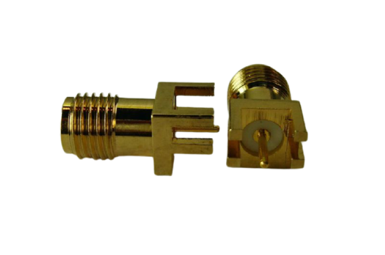 插孔用於 PCB 安裝的 SMA 轉接頭-用於邊緣安裝的 SAM161-RP 插孔｜SMA插孔連接器